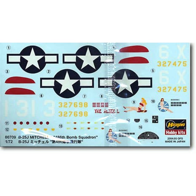 1/72 B-25J Mitchell 486th Bomb Squadron