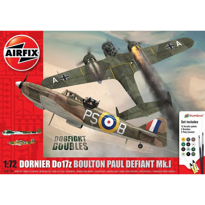 1/72 Dogfight Doubles Dornier Do17z Boulton Paul Defiant Mk.I