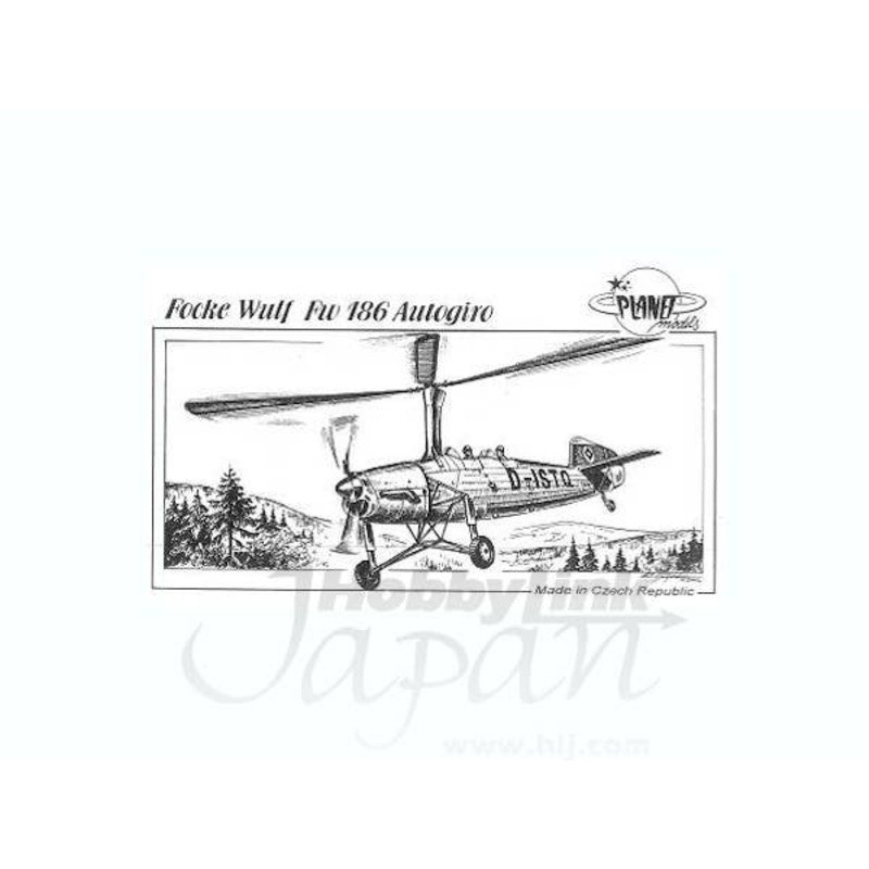 1/72 Focke Wulf FW 186 - Autogiro