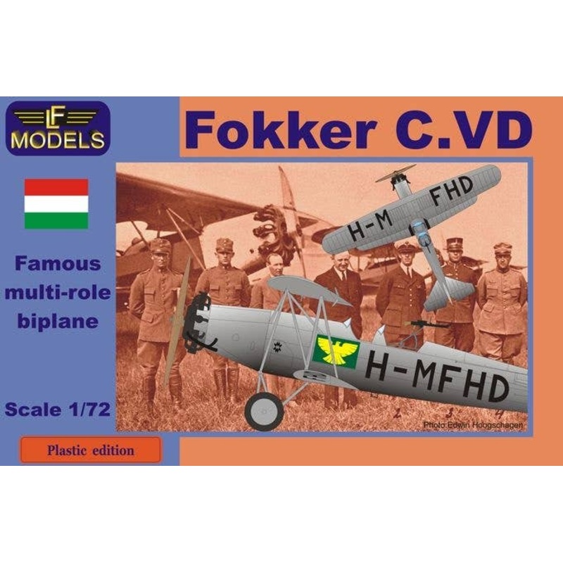 1/72 Fokker C.VD, Hungary (Civil Markings)