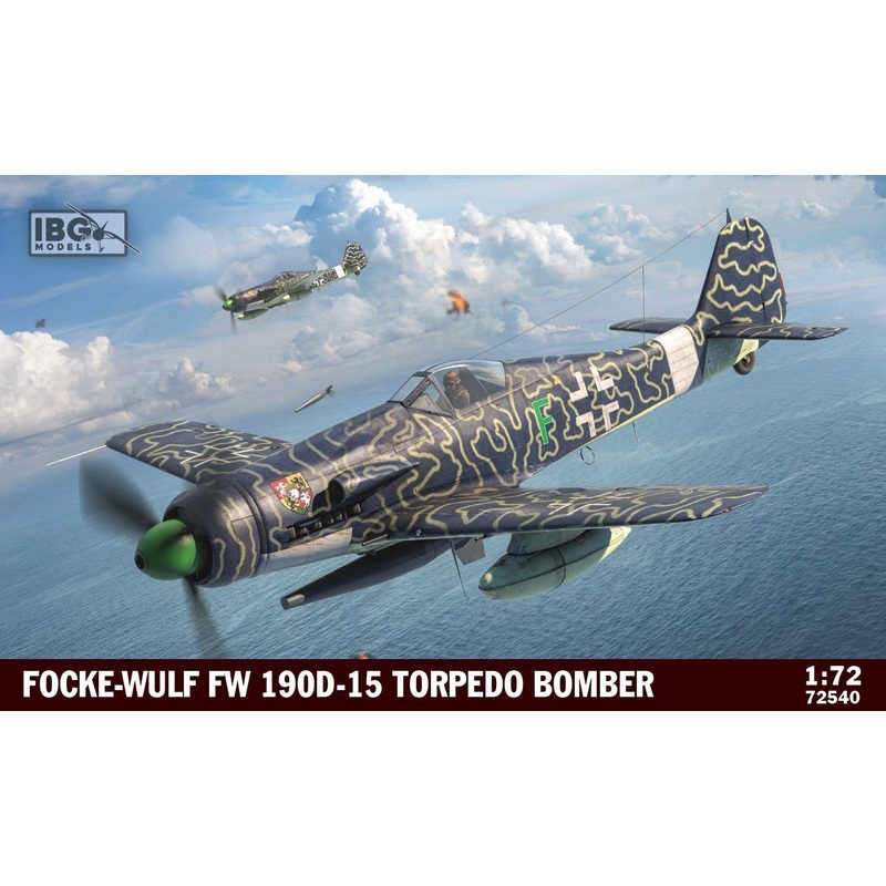 1/72 German Focke-Wulf Fw190D-15 Torpedo Bomber