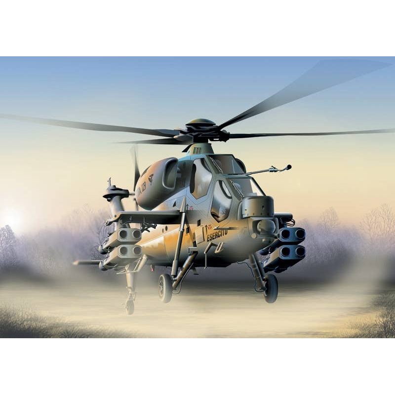 1/72 Italian Army A-129 Mangusta attack helicopter