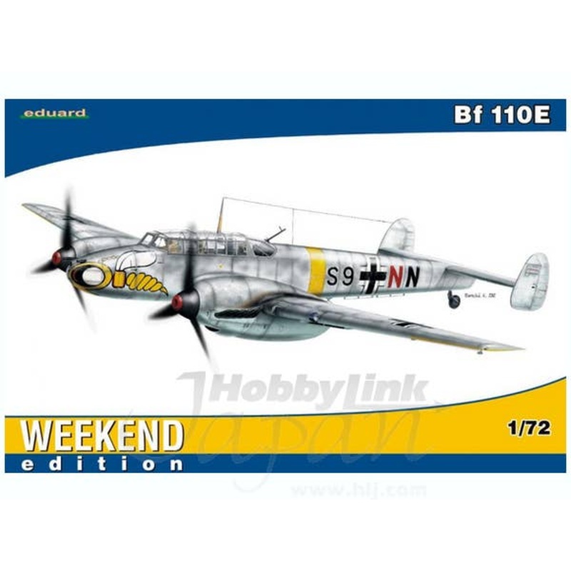1/72 Messerschmitt Bf110E (Weekend)