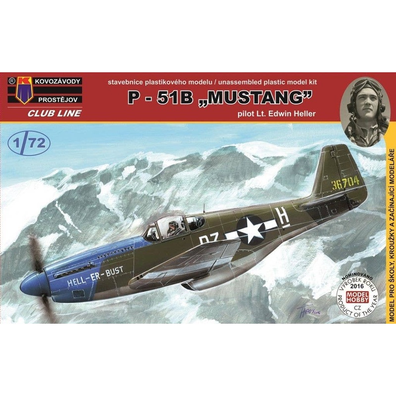 1/72 P-51B Mustang Lt. Edwin Heller