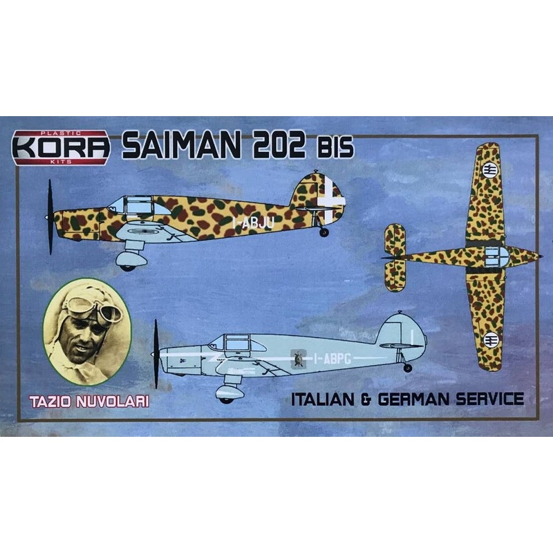 1/72 Saiman 202bis Italian & German Service
