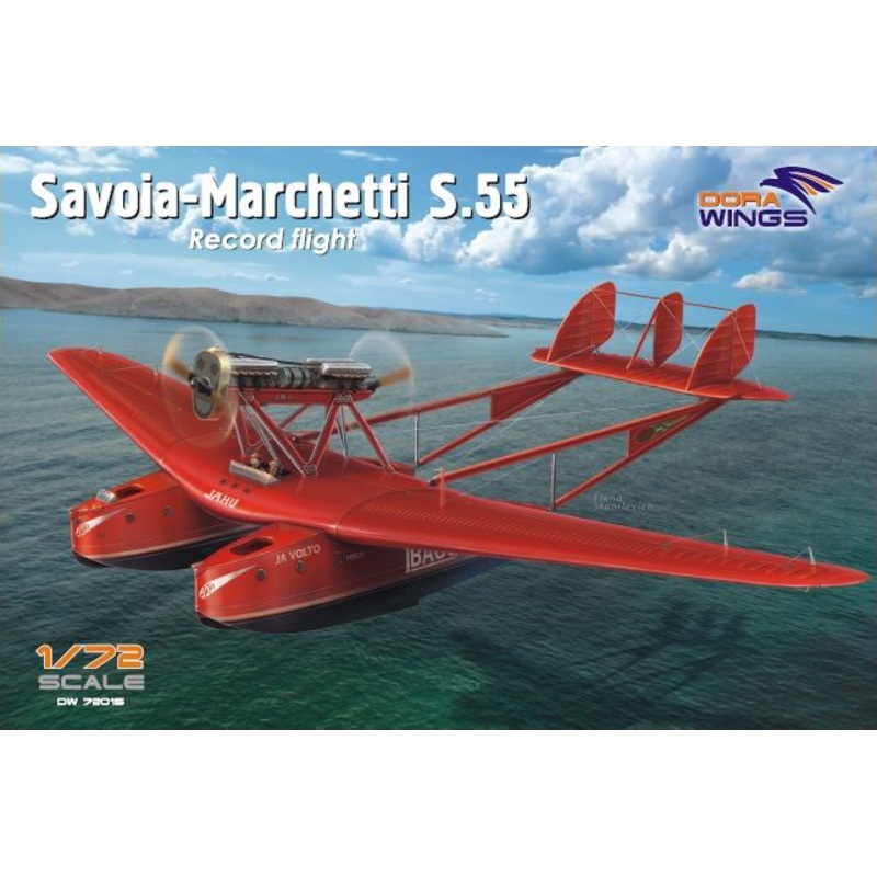 1/72 Savoia-Marchetti S.55 Record Flights