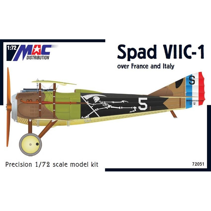 1/72 Spad VIIC-1 Over France and Italy