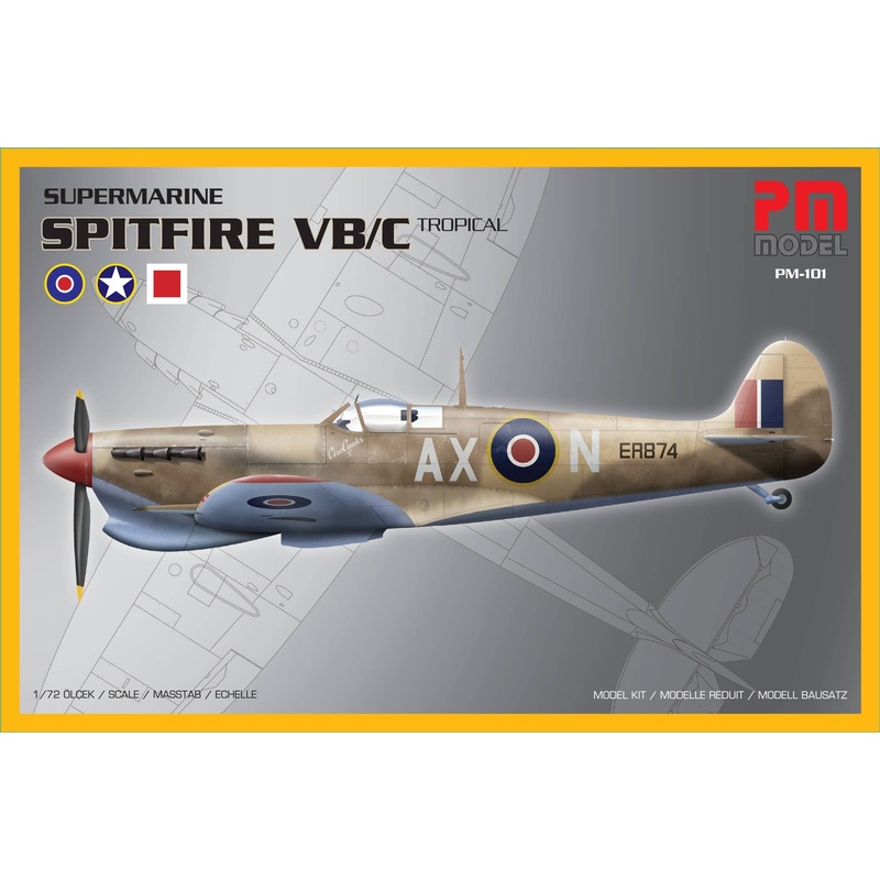 1/72 Spitfire MK Vb/c Tropical