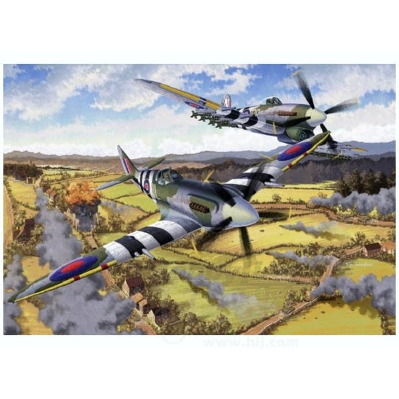 1/72 Spitfire Mk.XIVc & Typhoon Mk.Ib 70th Anniversary Invasion of Normandy