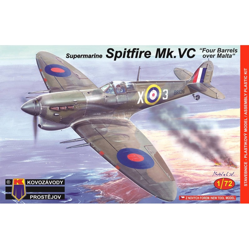 1/72 Supermarine Spitfire Mk.Vc "Four Barrels over Malta"
