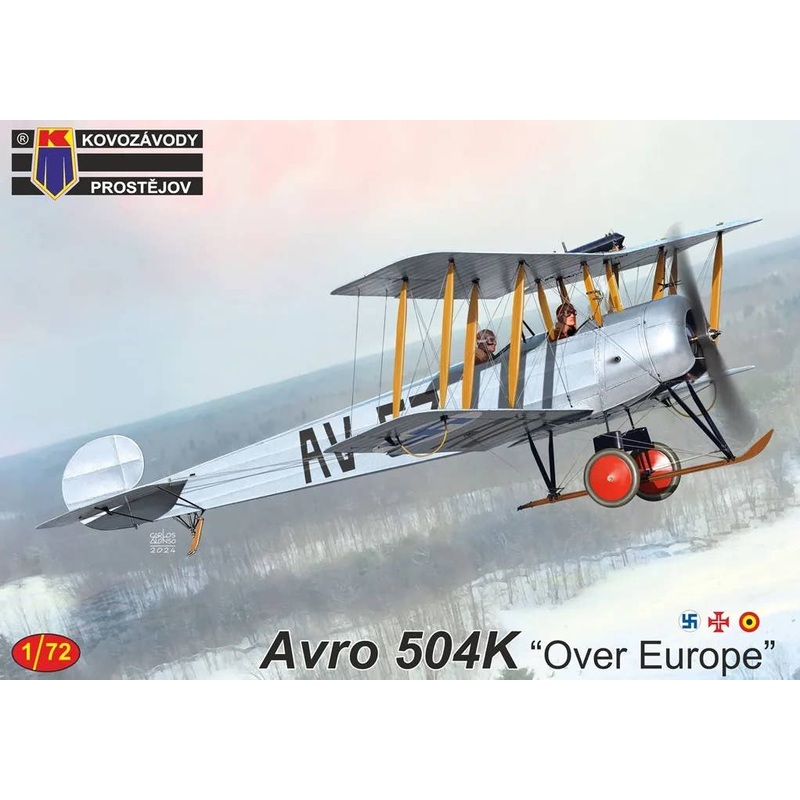 1/72 Avro 504K Over Europe