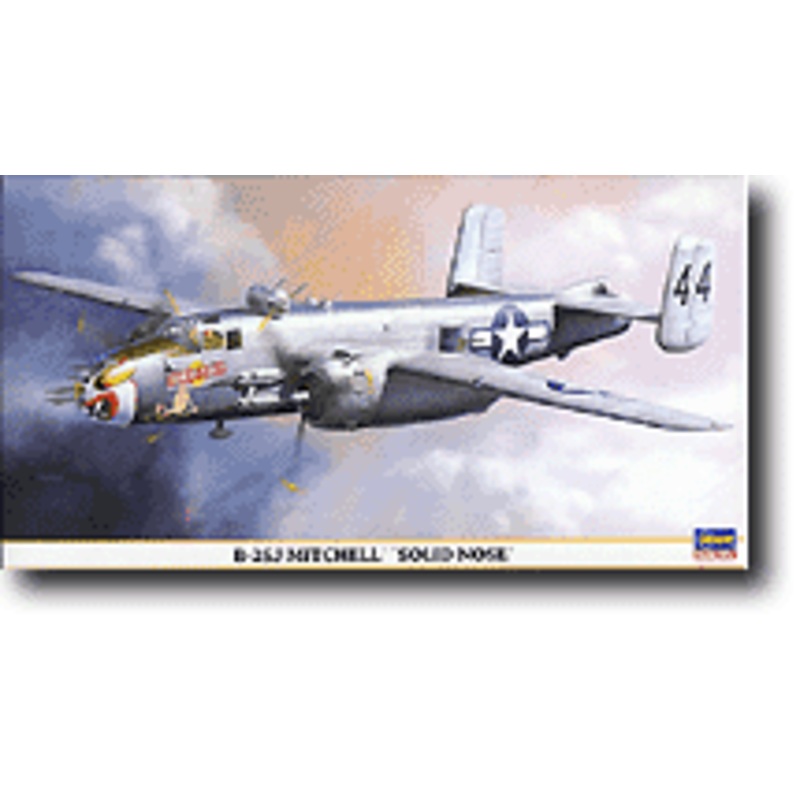 1/72 B-25J Mitchell Solid Nose