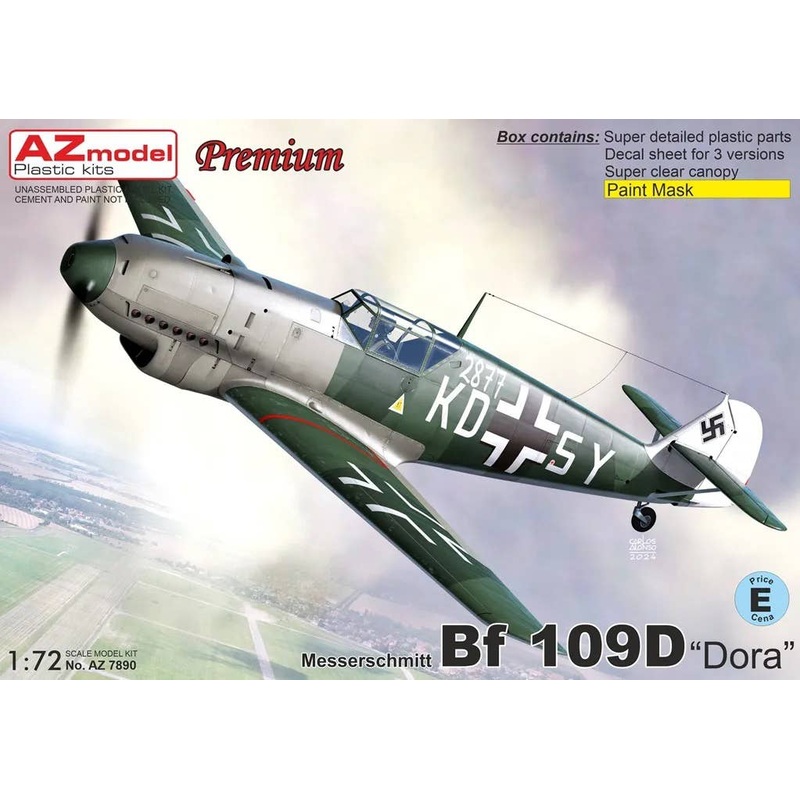 1/72 Bf 109D Dora  (Premium)
