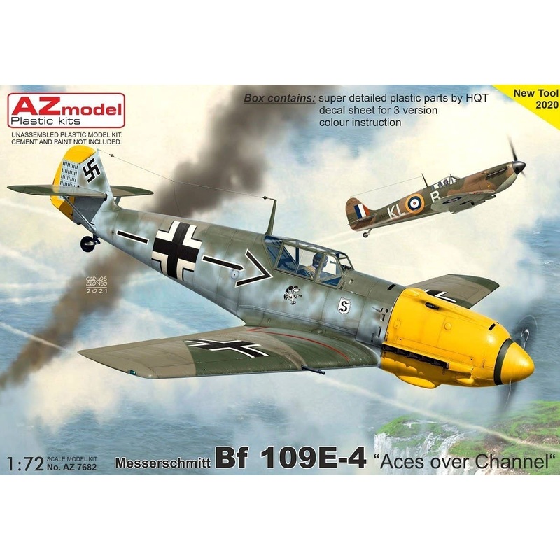 1/72 Bf 109E-4 Aces over Channel