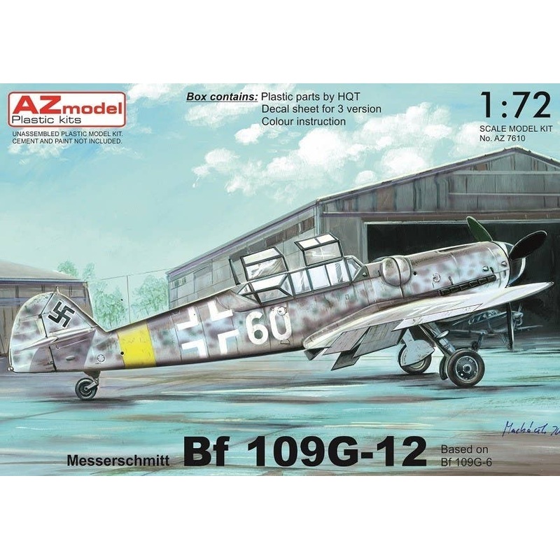 1/72 Bf 109G-12 Based on Bf 109G-6