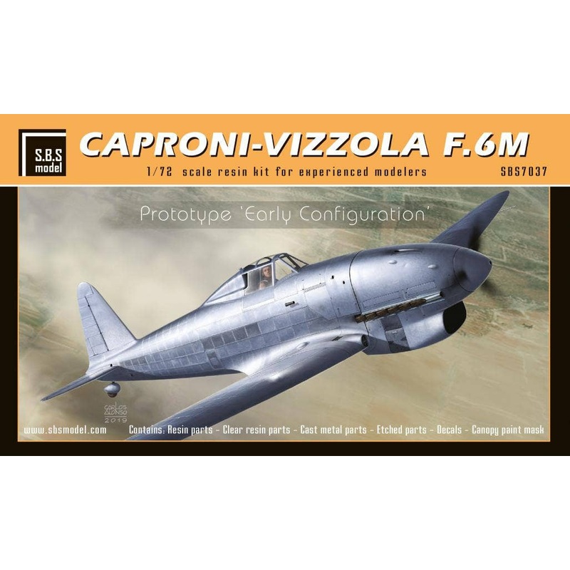 1/72 Caproni-Vizzola F.6M Prototype Early Configuration