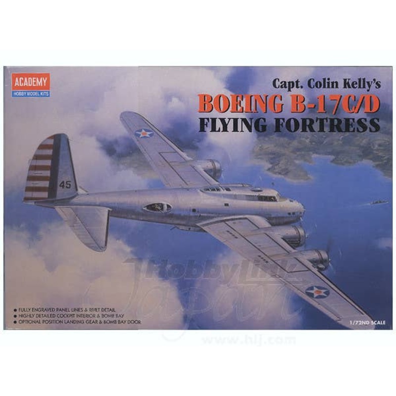 1/72 Capt. Colin Kelly's Boeing B-17C/D Flying Fortress