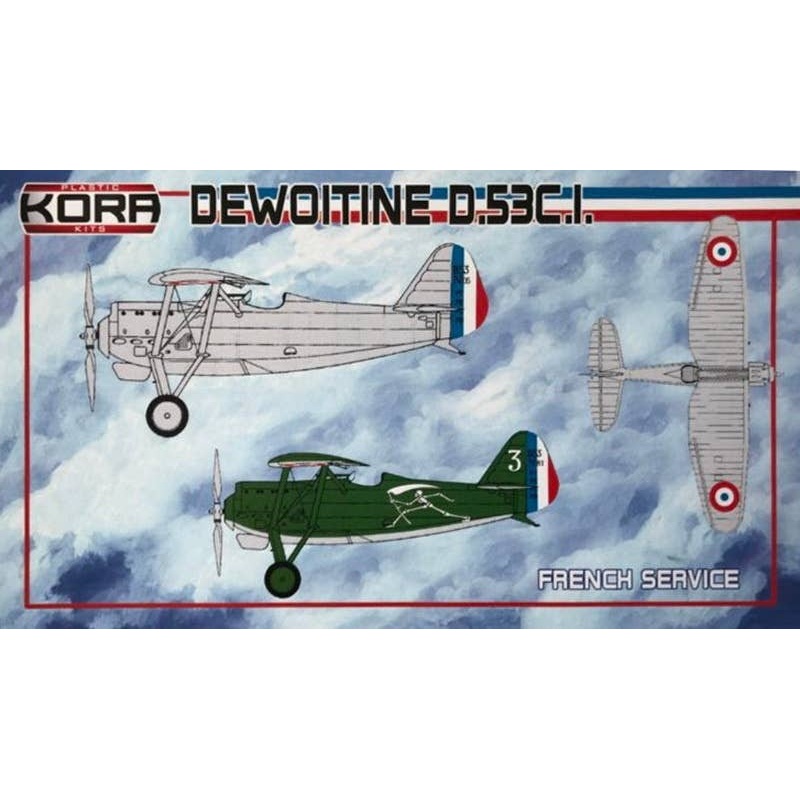 1/72 Dewoitine D.53C1 "French AF"