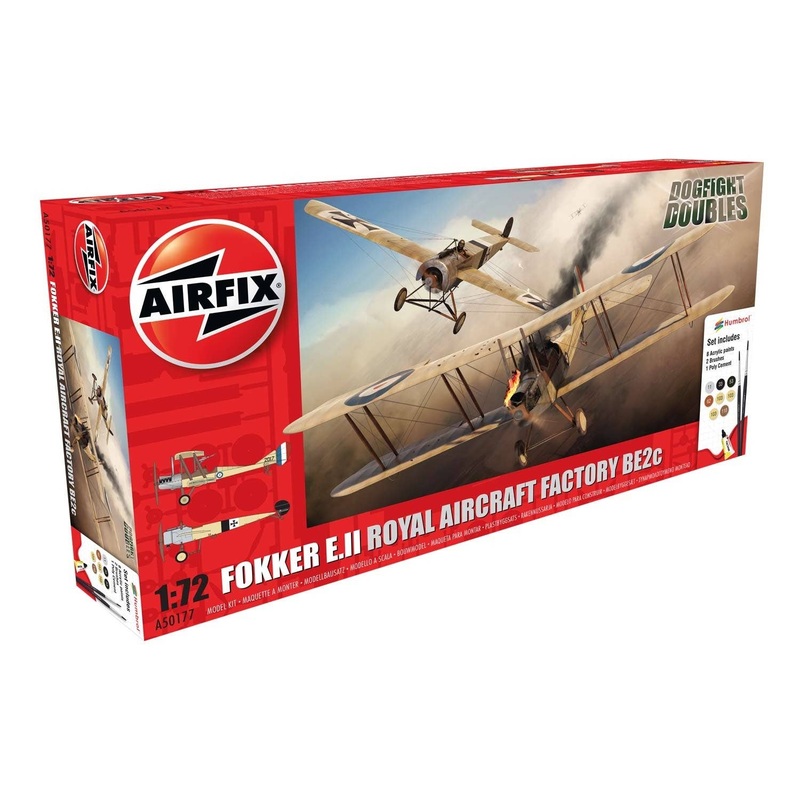 1/72 Dog Fight Set Fokker Eii/BE2c