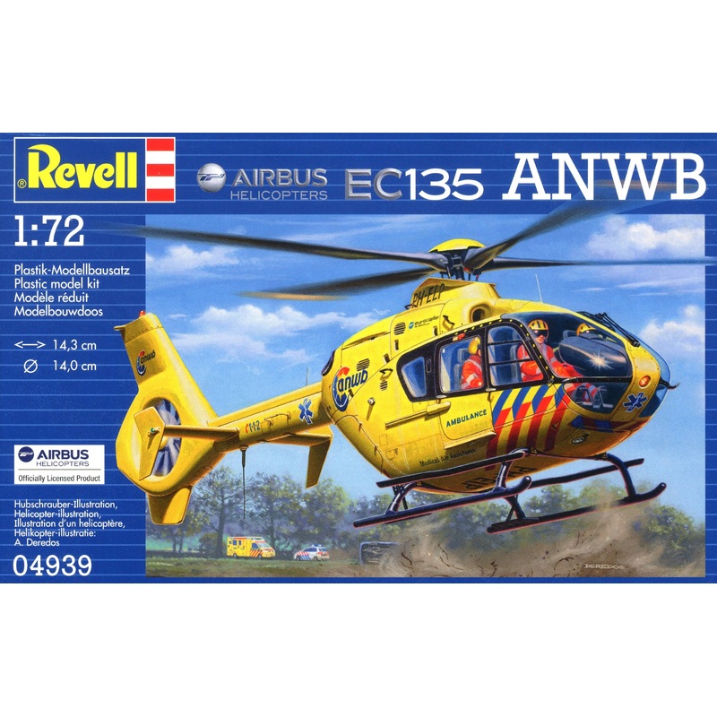 1/72 EC135 Nederlandse Trauma Helicopter