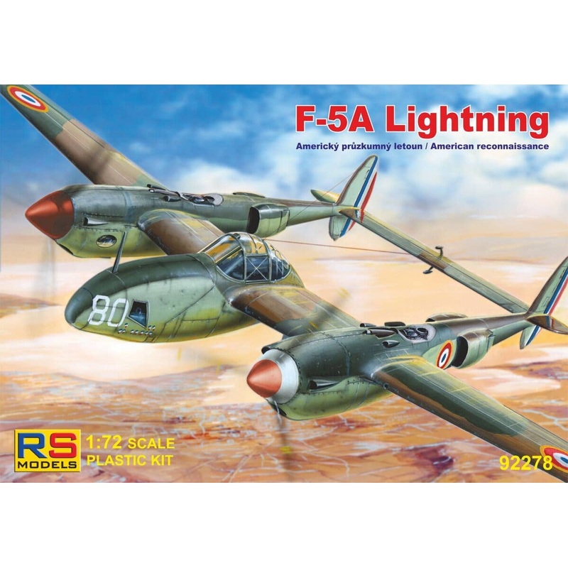 1/72 F-5A Lightning India 1943