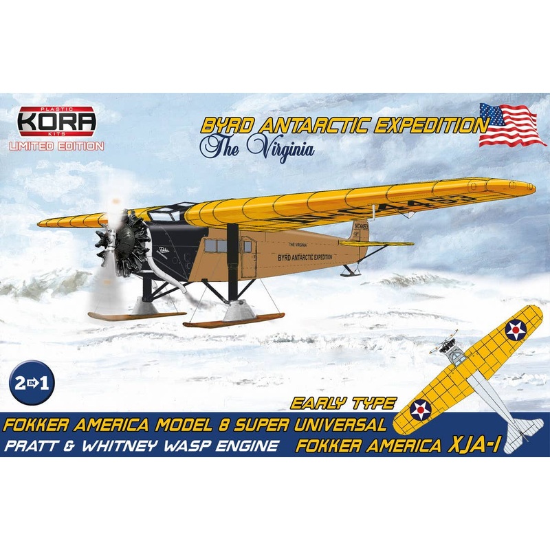 1/72 Fokker America Model 8 Super Universal 'Byrd Antarctic Expedition' (Early, Wasp Engine)