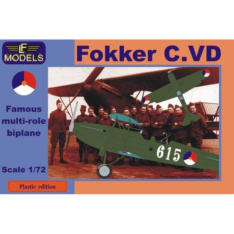 1/72 Fokker C.VD, Pt.1 (Dutch Pre-War)