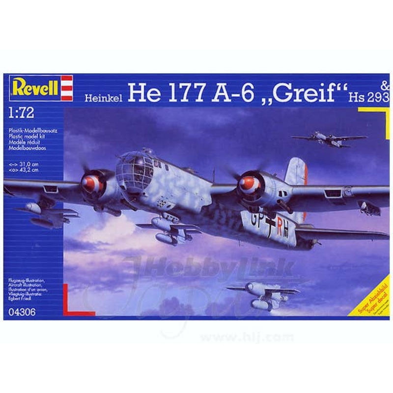 1/72 Heinkel He177A-6 Greif & Hs293