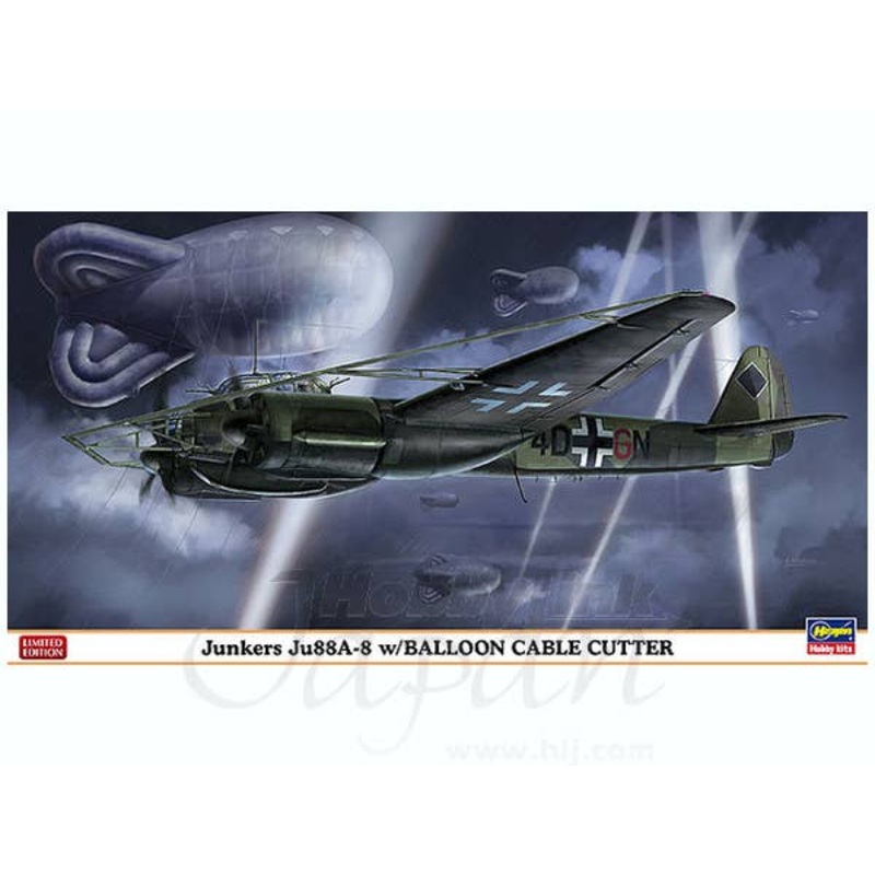 1/72 Junkers Ju88A-8 w/Balloon Cable Cutter Ltd.