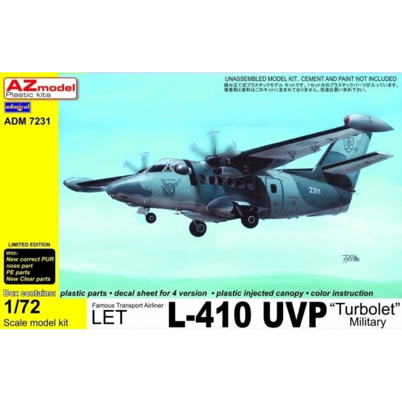 1/72 L-410UVP Turbolet "Military"