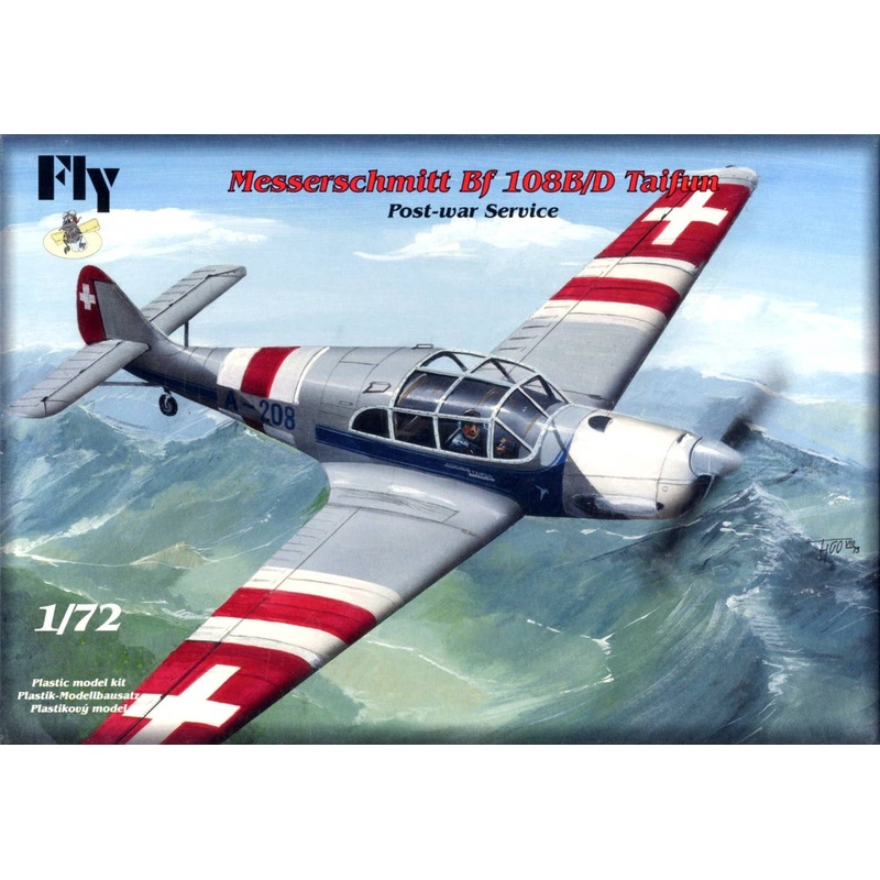 1/72 Messerschmitt Bf 108B/D Taifun Post-War Service