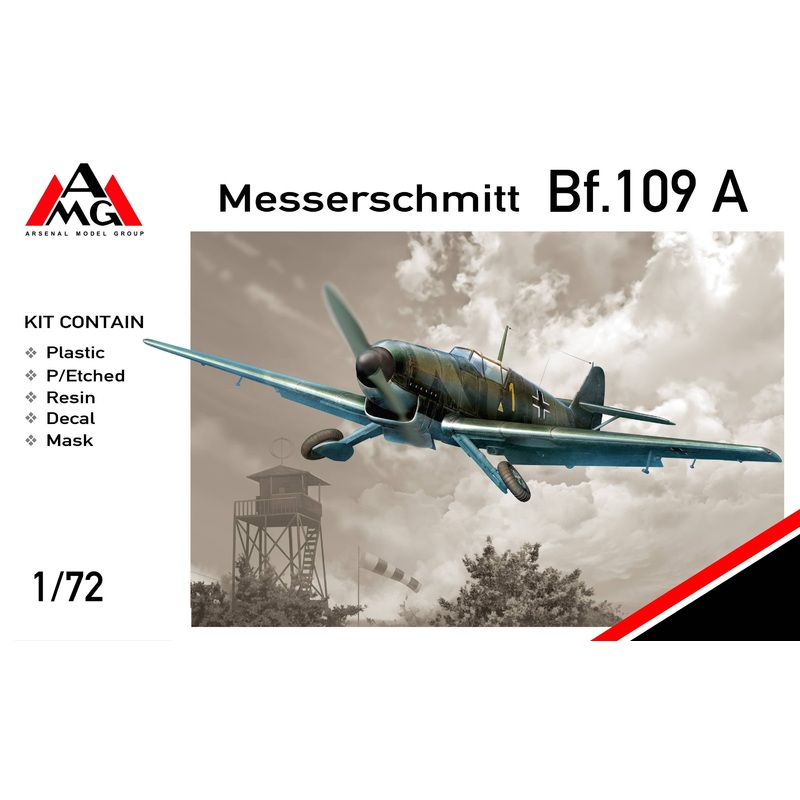 1/72 Messerschmitt Bf109A-1 Luftwaffe