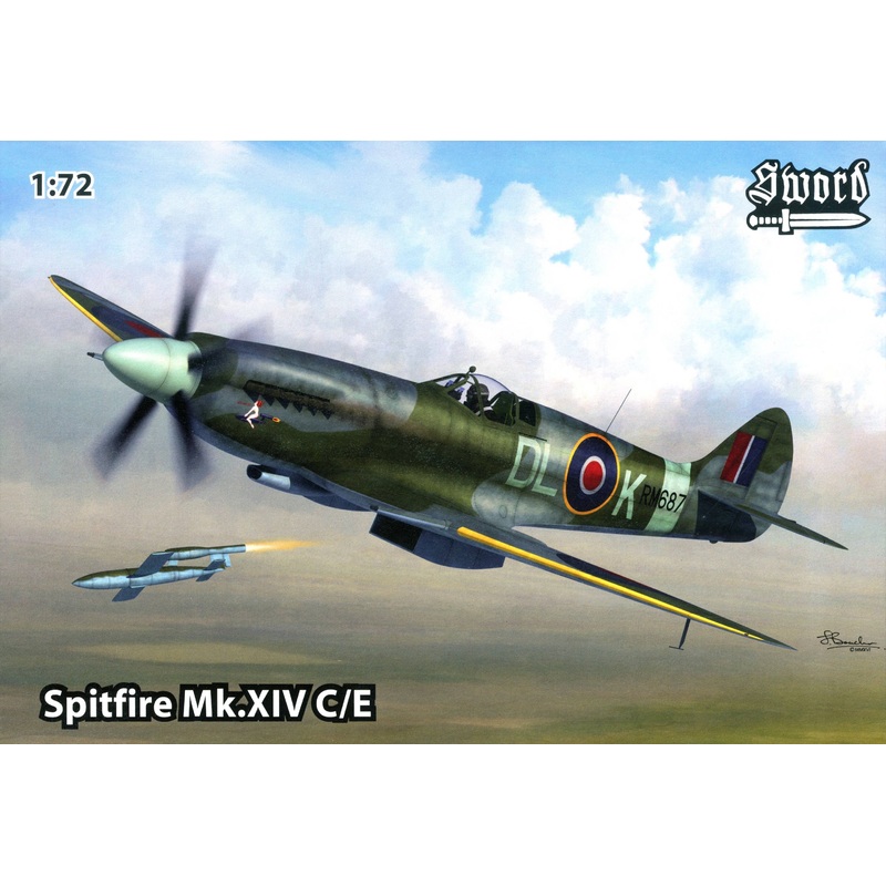 1/72 Spitfire Mk.XIV C/E