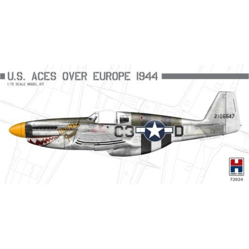 1/72 U.S. Aces Over  Europe 1944