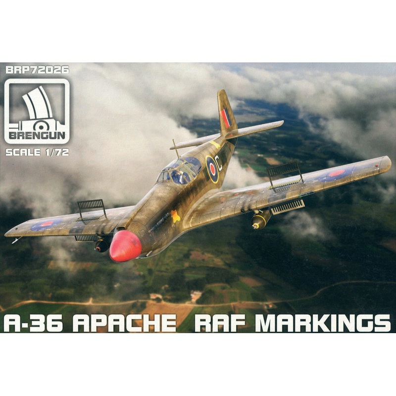 1/72 A-36 Apache (w/ UK Markings)