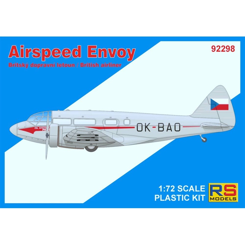 1/72 Airspeed Envoy Castor engine