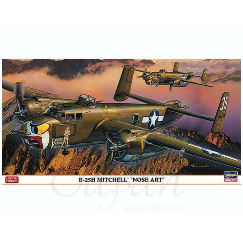 1/72 B-25H Mitchell Nose Art