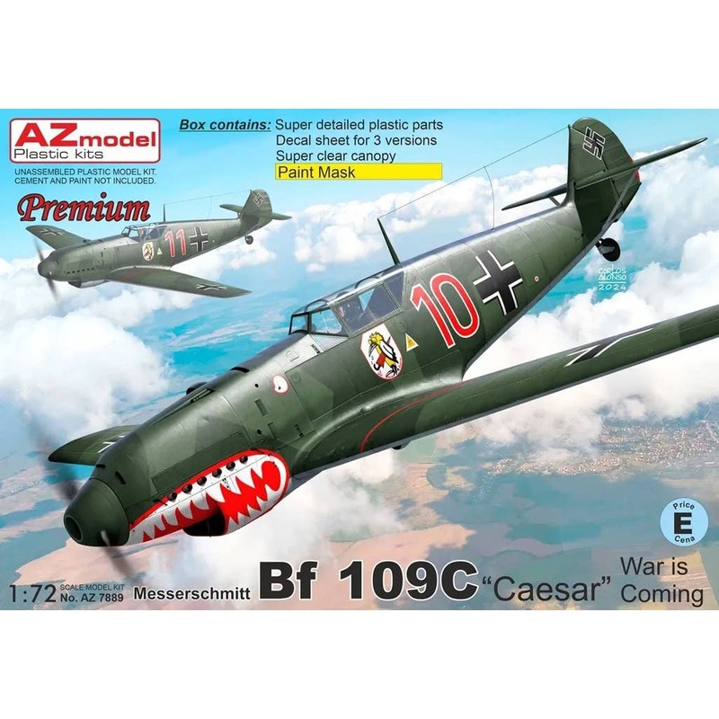1/72 Bf 109C Ceasar War is Coming (Premiun)