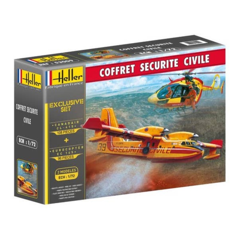1/72 Coffret Securite Civile Exclusive Set