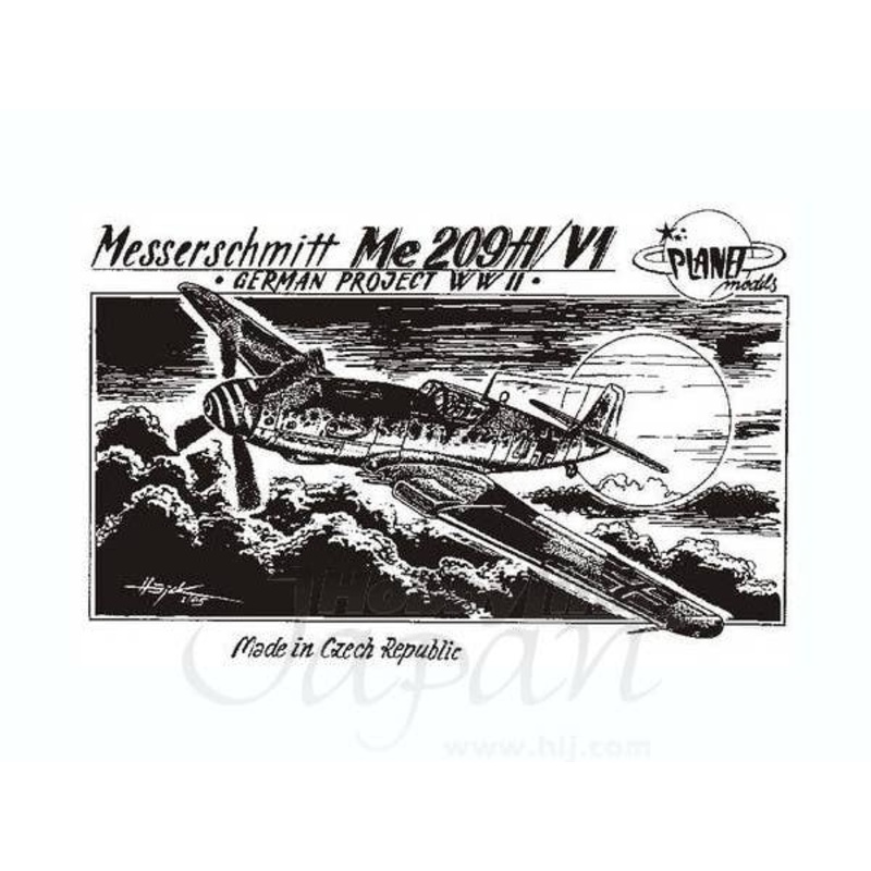 1/72 Messerschmitt Me 209 H/V1