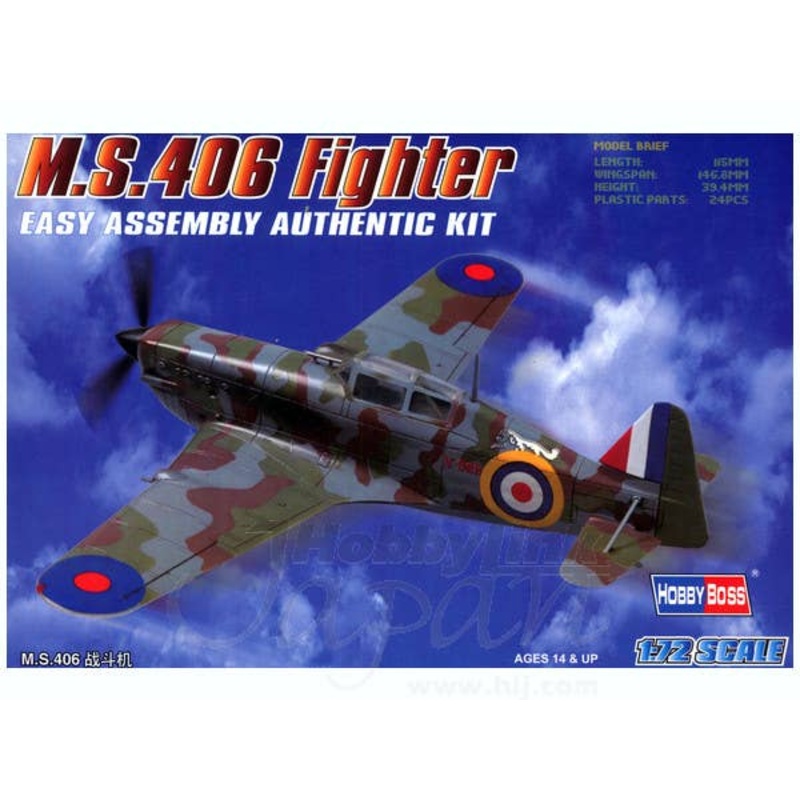 1/72 Morane Saulnier MS.406