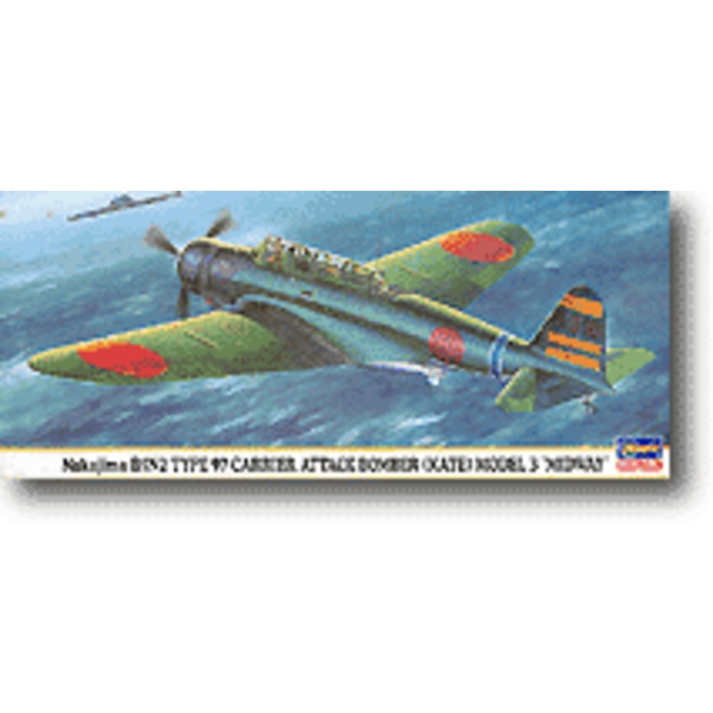 1/72 Nakajima B5N2 Type 97 Carrier Attack Bomber (Kate) Model 3 "Midway"