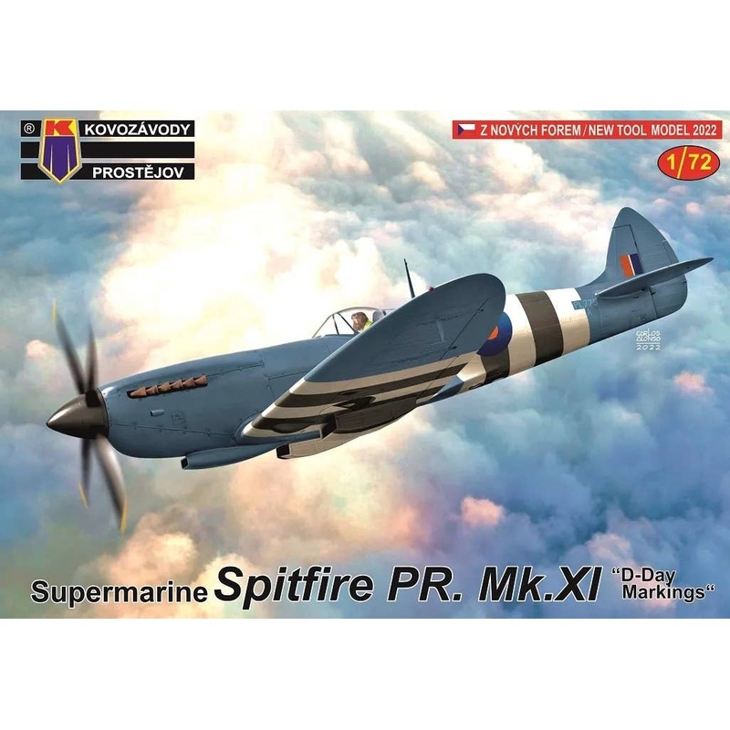 1/72 Spitfire PR. Mk.XI D-Day Markings