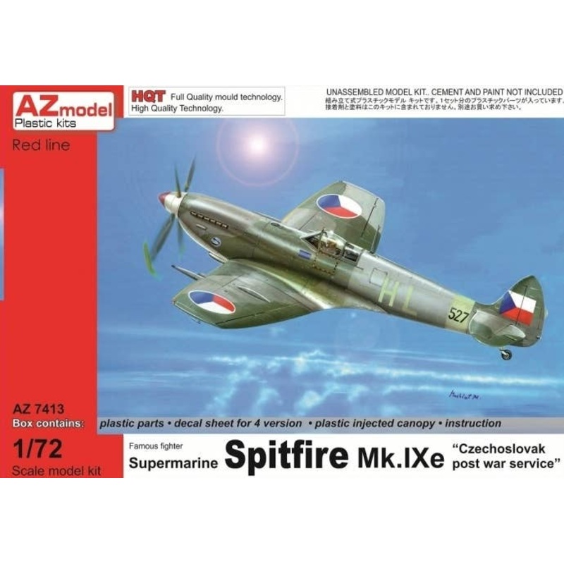 1/72 Supermarine Spitfire Mk.Ixe "Czechoslovak Post War Service"