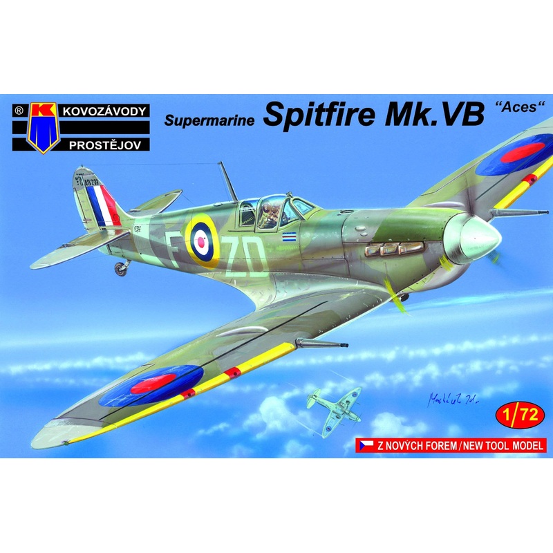 1/72 Supermarine Spitfire Mk.VB Early Aces RAF