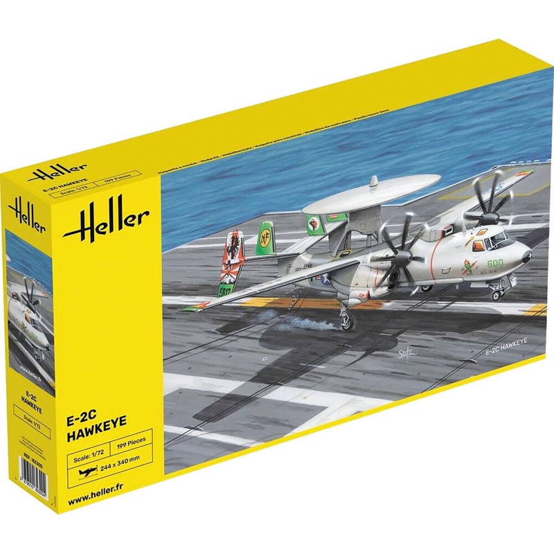 1/72 US Navy E-2C Hawkeye Special Edition with Japanese Instruction Manual