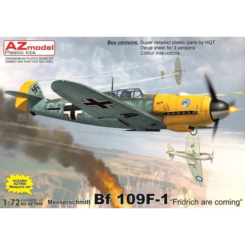 1/72 Bf 109F-1 Fridrich are coming