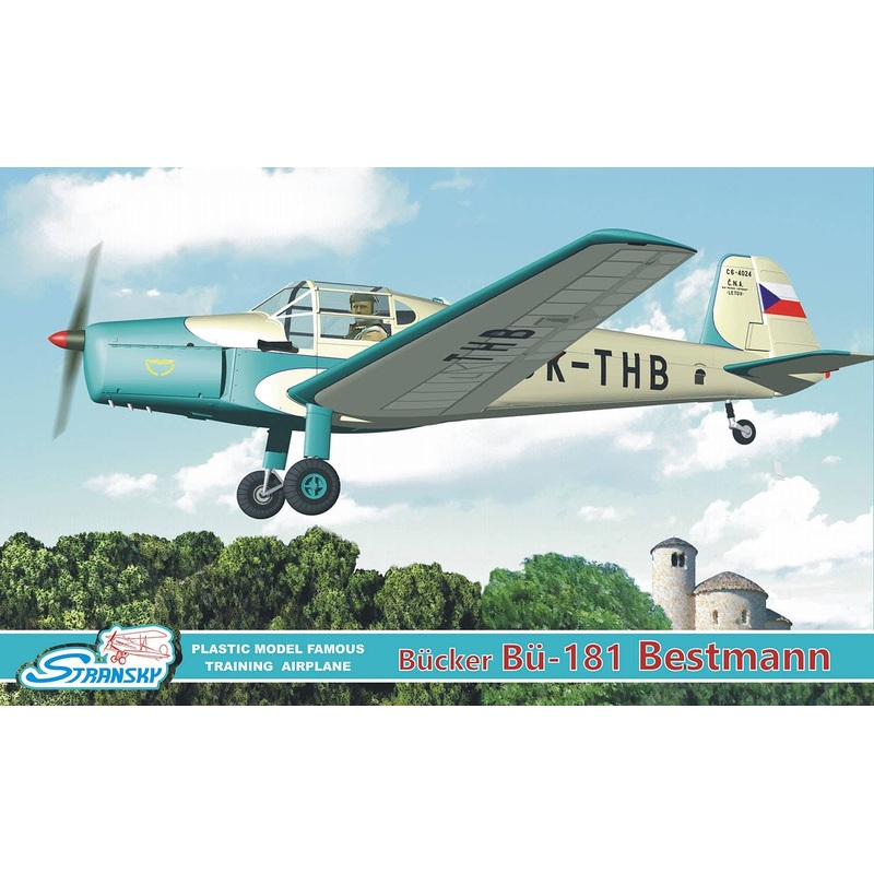 1/72 Bucker Bu181 Bestmann With 3 Decals