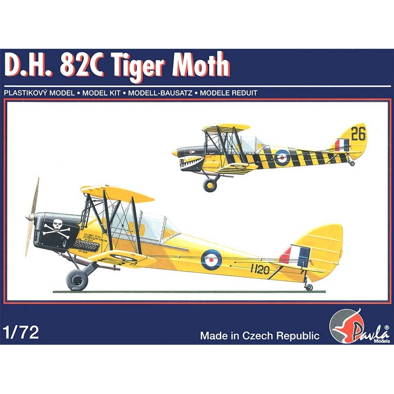 1/72 D.H.82C Tiger Moth