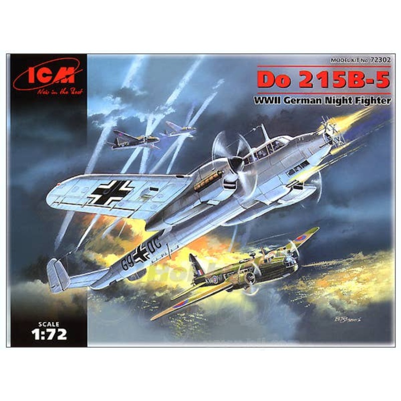 1/72 Do215B-5 WWII German Night Fighter